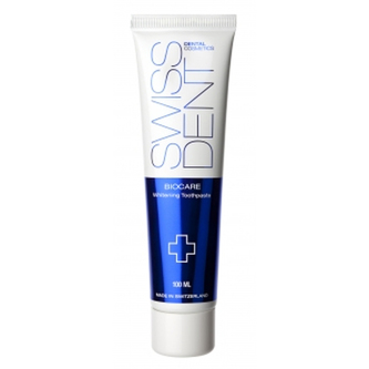 Swissdent Biocare Whitening Toothpaste - Regenerační a zesvětlující zubní pasta 100 ml pro ženy