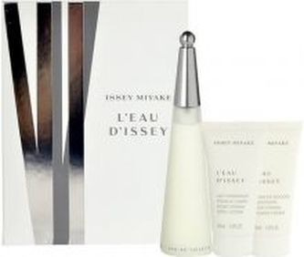 Issey Miyake L´Eau D´Issey Dárková sada Toaletní voda 50 ml, tělové mléko L´Eau D´Issey 50 ml a sprchový krém L´Eau D´Issey 50 ml