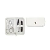 Solingen Manikúry Articial Leather ( 5208 PN WHITE ) - Luxusní manikúra umělá kůže pro ženy