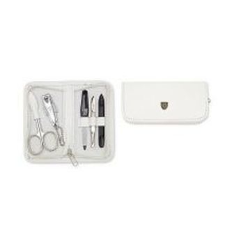 Solingen Manikúry Articial Leather ( 5208 PN WHITE ) - Luxusní manikúra umělá kůže pro ženy