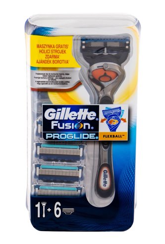 Gillette Fusion ProGlide Flexball - Holící strojek pro muže + 6 náhradních hlavic pro muže