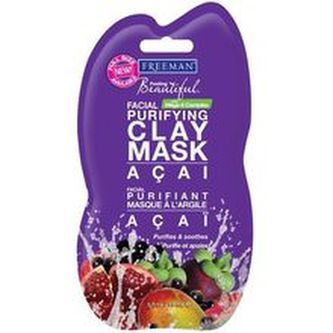 Freeman Facial Purifying Clay Mask - Jílová pleťová maska s plody acai 15 ml pro ženy