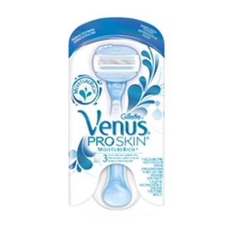 Gillette Venus ProSkin Moisture Rich Dámský Holicí Strojek Se 2 Náhradními Holicími Hlavicemi pro ženy