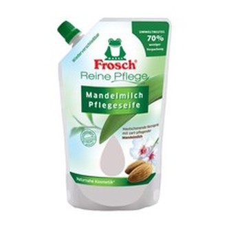 Frosch Tekuté mýdlo s mandlovým mlékem - náhradní náplň 500 ml pro ženy