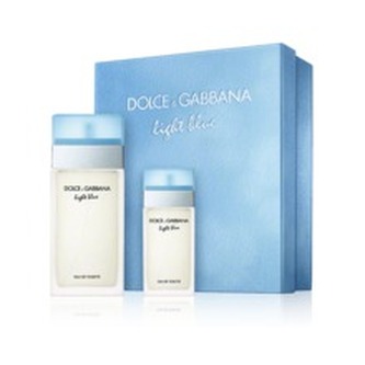 Dolce Gabbana Light Blue Dárková sada Toaletní voda 100 ml a Toaletní voda 25 ml