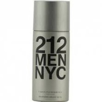 Carolina Herrera 212 Men Deospray 150 ml pro muže Carolina Herrera 212 Men Deospray 150 ml pro muže