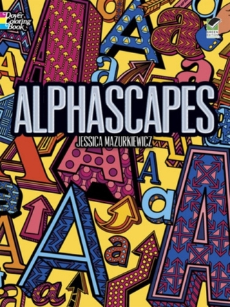 Alphascapes Colouring Book