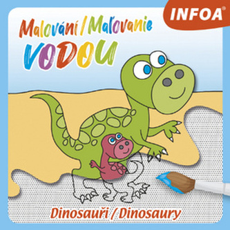Dinosauři / Dinosaury - Malování / Maľovanie vodou