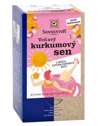 Sonnentor - Voňavý kurkumový sen bio čaj porcovaný 36g Sonnentor - Voňavý kurkumový sen bio čaj porcovaný 36g
