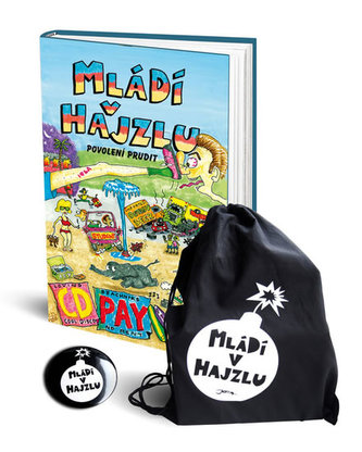 Mládí v hajzlu - Povolení prudit + batoh + placka Limitované edice Mládí v hajzlu - Povolení prudit + batoh + placka Limitované edice