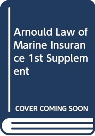 Arnould Law of Marine Insurance