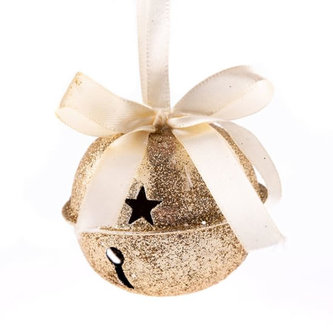 Závěsná rolnička, malá - champagne