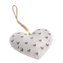 Kovové závěsné srdce se srdíčky