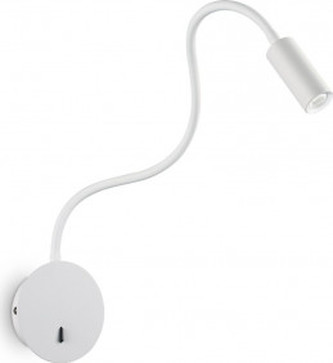 LED nástěnná lampa Ideal Lux Focus-2 AP1 bianco 203171 bílá LED nástěnná lampa Ideal Lux Focus-2 AP1 bianco 203171 bílá