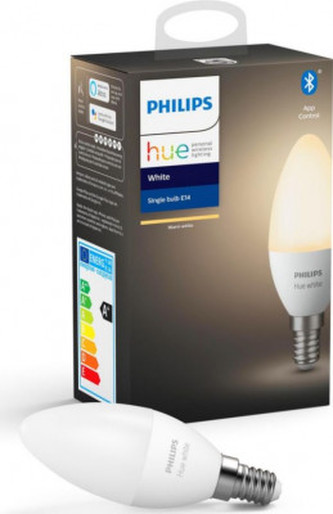 Hue Bluetooth žárovka LED E14 5,5W 470lm 2700K
