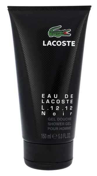 Lacoste Eau De Lacoste L.12.12 Noir Sprchový gel 150 ml pro muže Lacoste Eau De Lacoste L.12.12 Noir Sprchový gel 150 ml pro muže