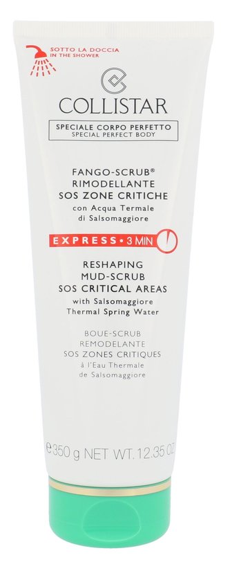 Collistar Special Perfect Body Tělový peeling Re-Shaping Mud-Scrub SOS Critical Areas 350 g pro ženy Collistar Special Perfect Body Tělový peeling Re-Shaping Mud-Scrub SOS Critical Areas 350 g pro ženy