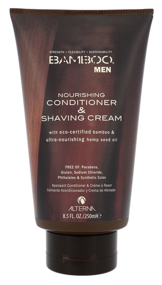 Alterna Bamboo Men Kondicionér Nourishing Conditioner & Shaving Cream 250 ml pro muže
