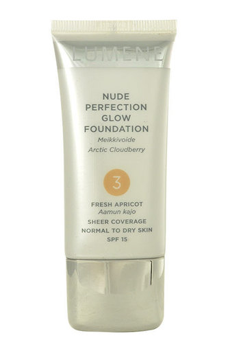 Lumene Nude Perfection Makeup Glow Foundation SPF15 30 ml 3 Fresh Apricot pro ženy