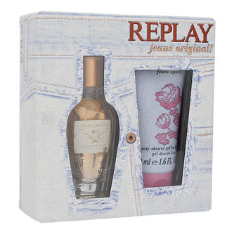 Replay Jeans Original! For Her toaletní voda 20 ml + sprchový gel 50 ml