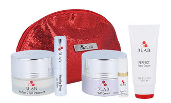 3LAB Perfect krém na ruce Perfect 50 ml + oční péče Perfect C 14 ml + pleťový krém M Cream 15 ml + balzám na rty Healthy Glow 5 g + sérum Super H 5 ml + taška