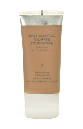 Lumene Matte Control Makeup Oil-Free Foundation 30 ml 4 Warm Beige pro ženy