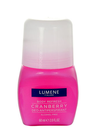 Lumene Body Refresh Antiperspirant Cranberry 60 ml Deo-Antiperspirant pro ženy