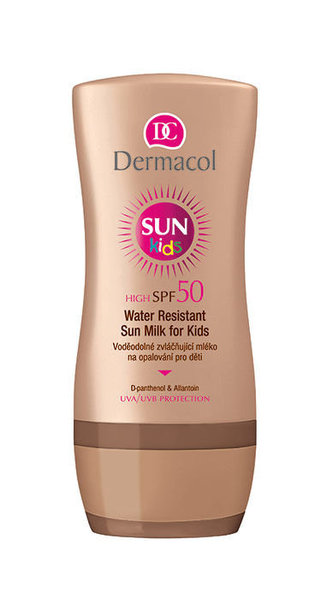 Dermacol Sun Opalovací přípravek na tělo Kids Milk SPF50 200 ml pro děti
