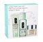 Clinique 3-Step Skin Care 1 Dramatically Different Moisturizing Cream 30 ml + Liquid Facial Soap Extra Mild 50 ml + Clarifying Lotion 1 100 ml