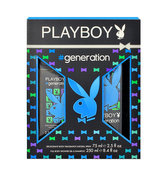 Playboy Generation For Him deospray 75 ml + sprchový gel 250 ml