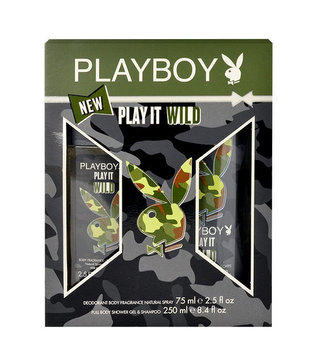 Playboy Play It Wild For Him deospray 75 ml + sprchový gel 250 ml