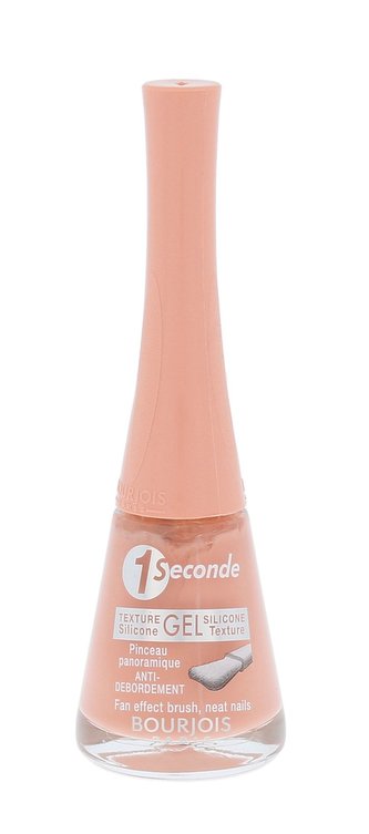 BOURJOIS Paris 1 Second Lak na nehty 9 ml 52 Jamais Saumon Vernis pro ženy