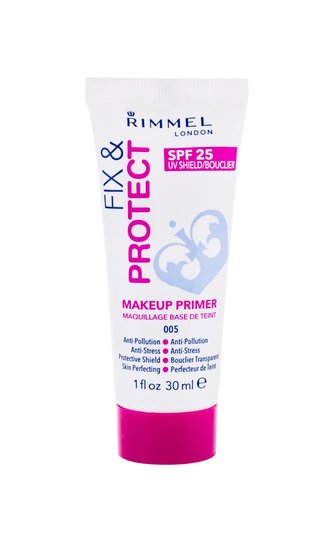 Rimmel London Fix & Protect Podklad pod makeup Makeup Primer SPF25 30 ml 005 pro ženy