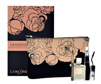 Lancôme Grandiose řasenka Grandiose 4 ml + tužka na oči Le Crayon Khol 0,7 g 01 + parfémovaná voda La Vie Est Belle 4 ml + taštička