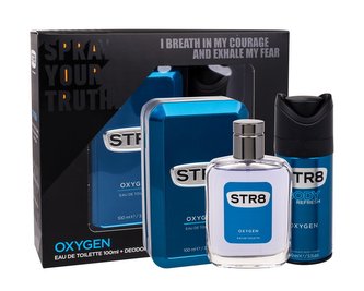 STR8 Oxygen toaletní voda 100 ml + deospray 150 ml