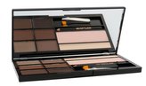 Makeup Revolution London Ultra Brow Palette Set a paletka na obočí 18,98 g Medium To Dark pro ženy