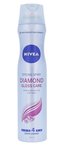 Nivea Diamond Gloss Care Lak na vlasy 250 ml pro ženy