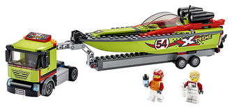LEGO City 60254 Přeprava závodního člunu