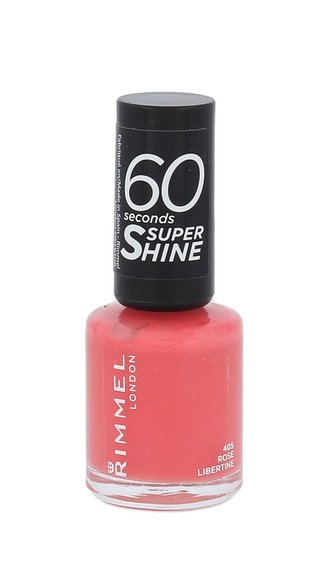 Rimmel London 60 Seconds Lak na nehty Super Shine 8 ml 405 Rose Libertine pro ženy