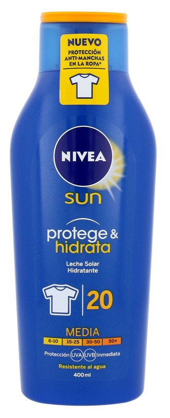 Nivea Sun Protect & Moisture Opalovací přípravek na tělo 400 ml SPF20 unisex