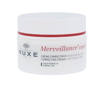 NUXE Merveillance Denní pleťový krém Visible Lines Correcting Cream 50 ml pro ženy NUXE Merveillance Denní pleťový krém Visible Lines Correcting Cream 50 ml pro ženy