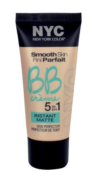 NYC New York Color Smooth Skin Fini Parfait BB krém 5in1 Instant Matte 30 ml 02 Medium pro ženy