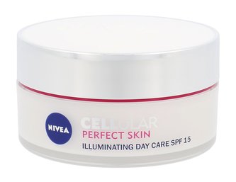 Nivea Cellular Perfect Skin Denní pleťový krém Illuminating Day Cream SPF15 50 ml pro ženy