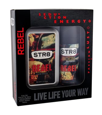 STR8 Rebel toaletní voda 50 ml + deospray 150 ml