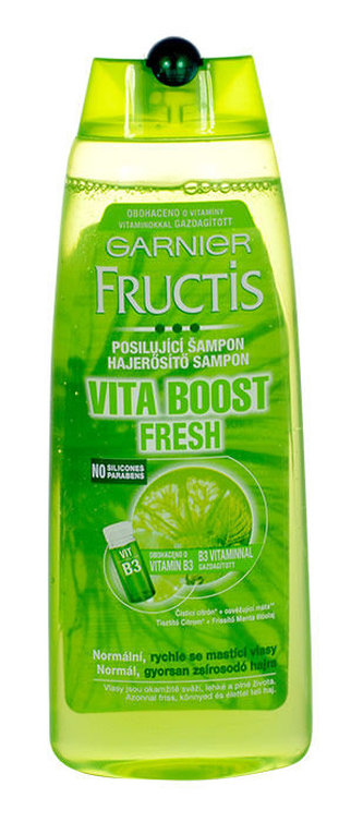 Garnier Fructis Vita Boost Fresh Šampon 250 ml unisex