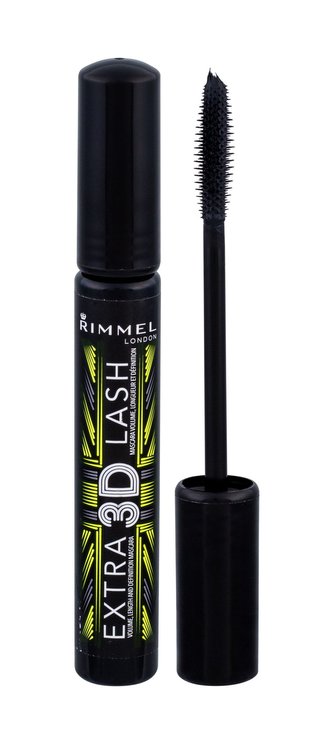 Rimmel London Extra 3D Lash Řasenka 8 ml 003 Extreme Black pro ženy Rimmel London Extra 3D Lash Řasenka 8 ml 003 Extreme Black pro ženy