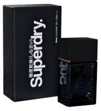 Superdry Black Kolínská voda 75 ml pro muže Superdry Black Kolínská voda 75 ml pro muže