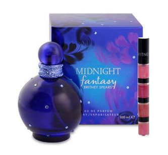 Britney Spears Fantasy Midnight parfémovaná voda 30 ml + lesk na rty 2,9 ml