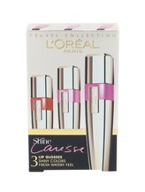 L´Oréal Paris Shine Caresse lesk na rty 3x 6ml odstín 300 + 102 + 400