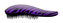 Detangler Detangling Kartáč na vlasy Rubberized 1 ks Zebra Violet pro ženy